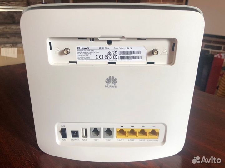 Роутер со встроеным модемом 4G. Huawei 4g E5186
