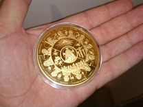 Золотая монета 12 апостолов