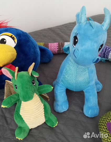 Пакет с мягкими игрушками