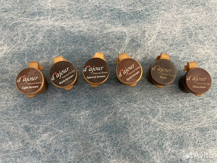 Хна для бровей d'ajour