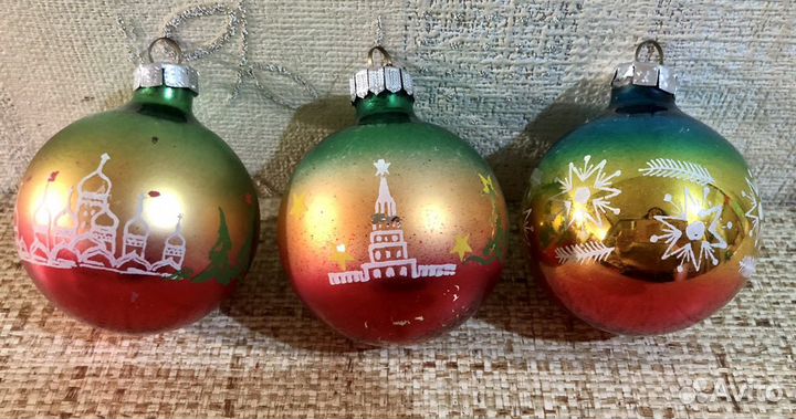 Елочные шары гдр