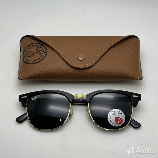 Солнцезащитные очки ray ban rb3016 clubmaster