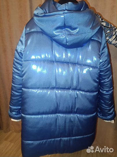 Пуховик зимний женский 48 50 бу
