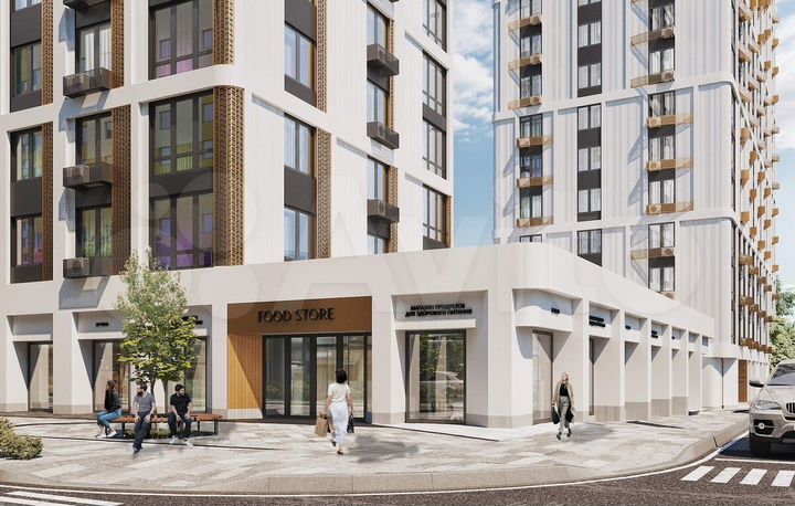 2-к. квартира, 65,5 м², 21/22 эт.