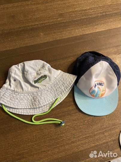 Панама futurino и кепка hm