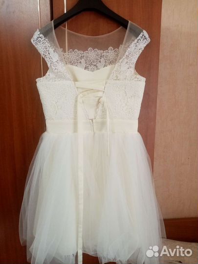 Платье на выпускной пышное короткое