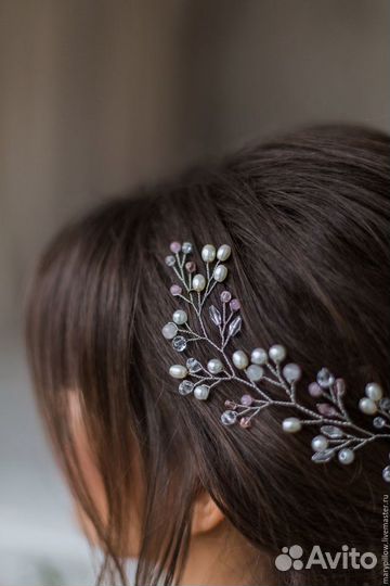 Украшения в волосы на свадьбу