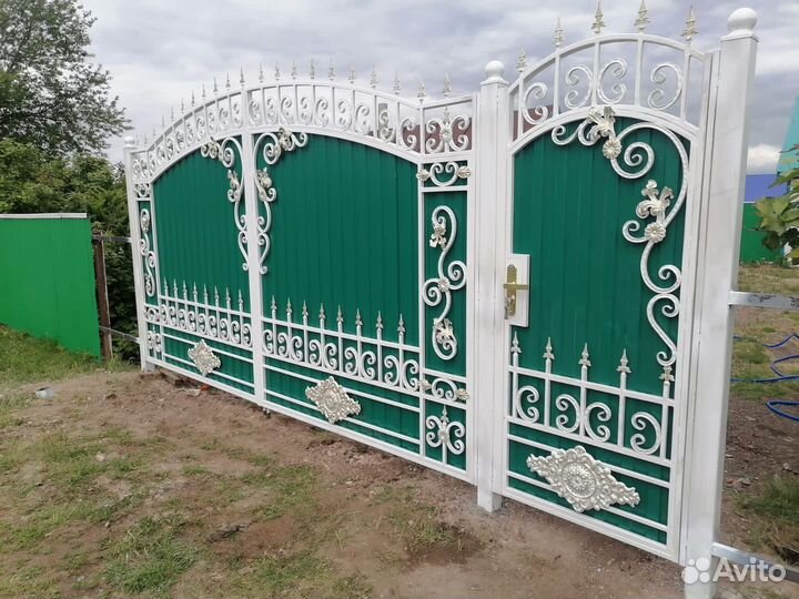 Кованые ворота и калитки