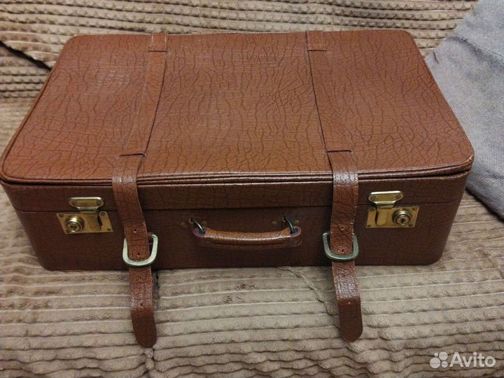 Чемодан СССР кожзам