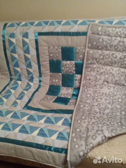 Одеяло ручной работы в технике 