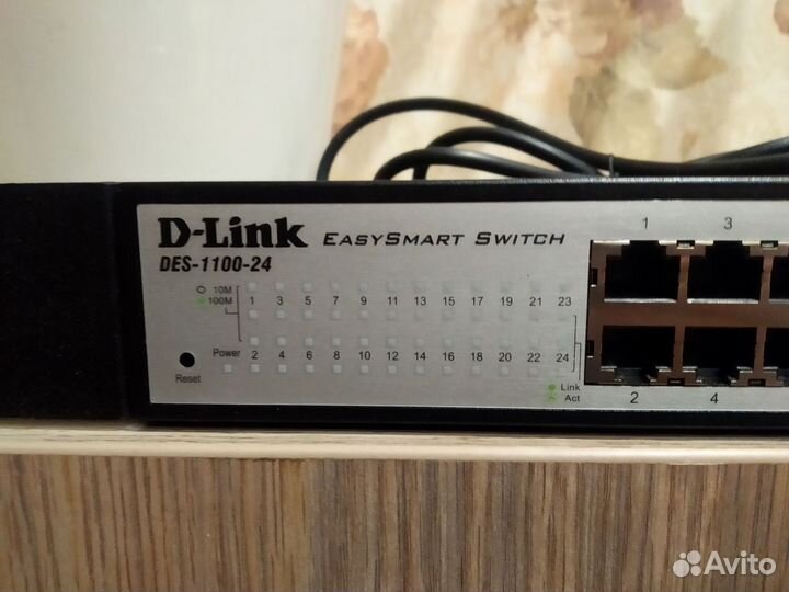 Коммутатор управляемый D-link