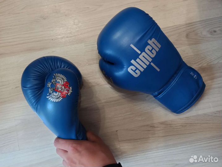 Боксерские перчатки, 12 oz, Clinch x Olimp