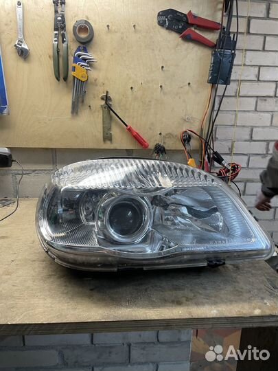 Фара права chevrolet niva с линзой (оригинал)