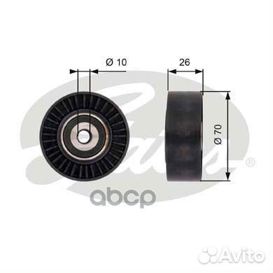 Ролик T36393 (7803-21493) T36393 Gates