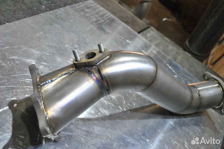 Пайпы.Установка даунпайпов