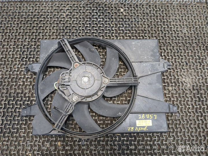 Вентилятор радиатора Ford Fiesta, 2007