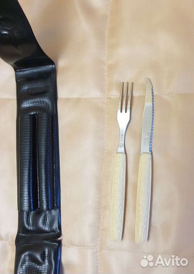Дорожный столовый набор СССР, (вилка и нож)