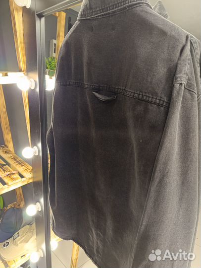 Джинсовая рубашка мужская