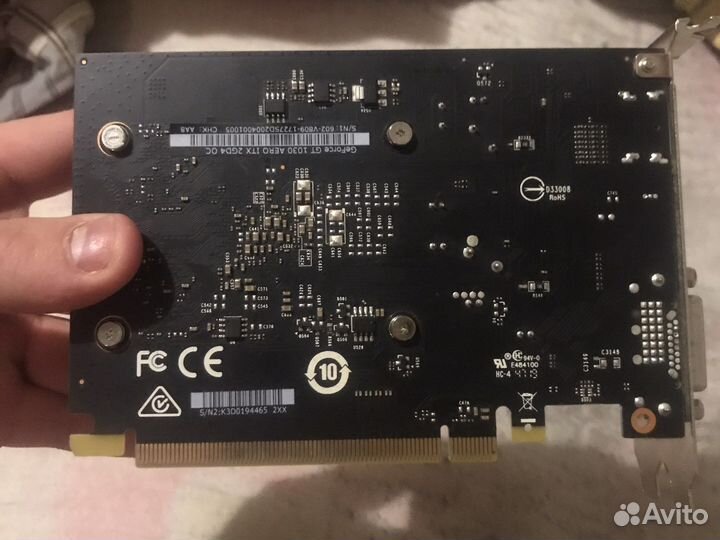 Видеокарта geforce gt 1030
