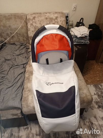 Коляска 2 в 1 бу