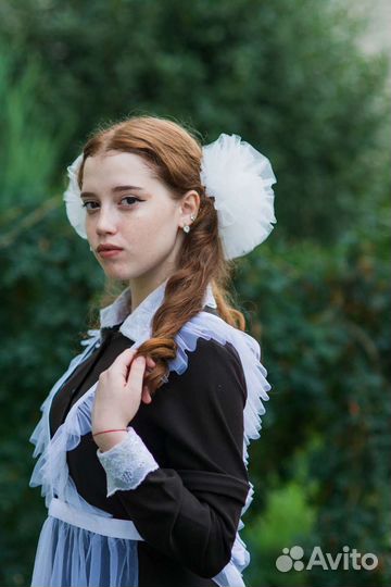 Школьный фартук новый последний