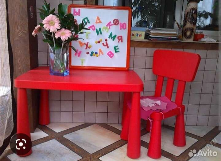 Детский стол маммут от Икеа