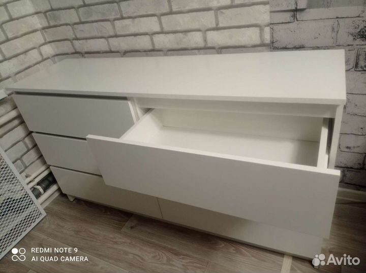 Комод белый-матовый, аналог IKEA