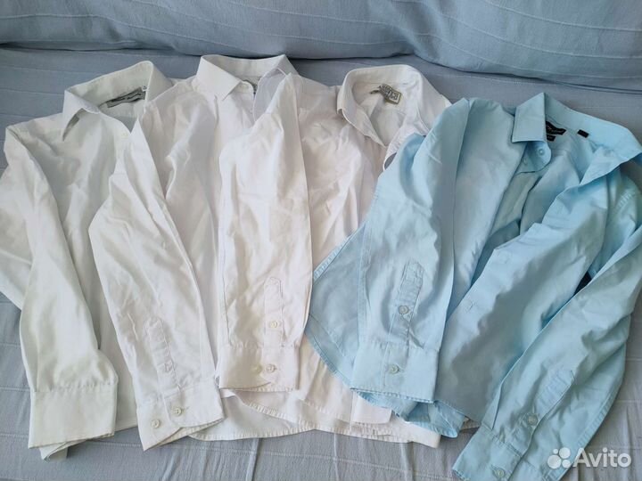 Рубашки школьные р.140