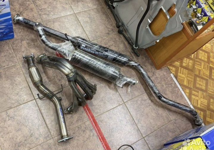 Прямоточный комплект mitsubishi lancer 9 1.6L