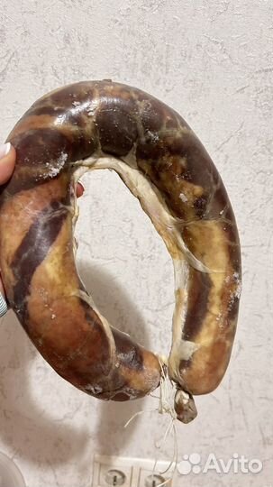 Казы. Конская колбаса сырая