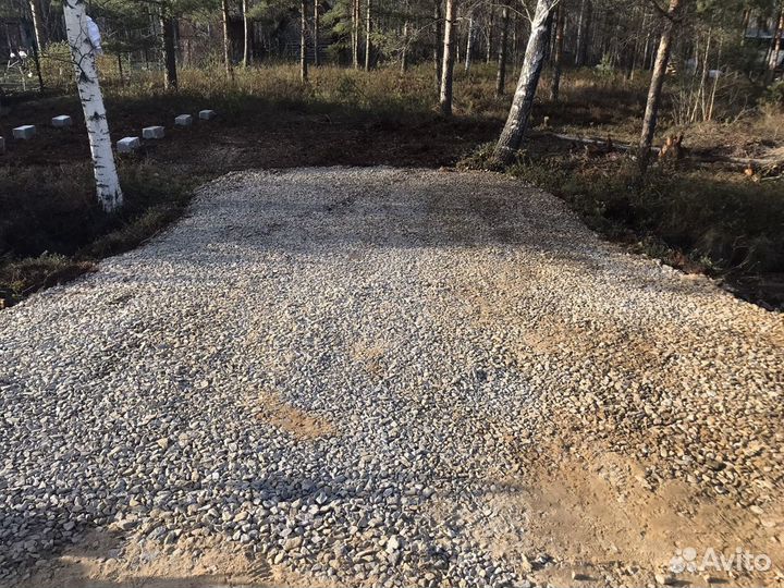 Заезд на участок/парковка