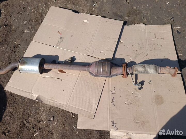 Резонатор Hyundai Solaris 2