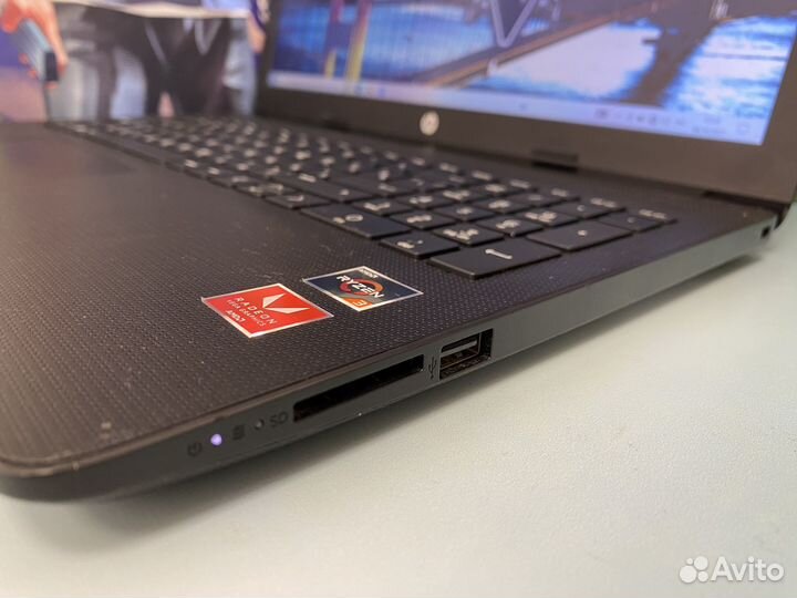 Как Новый Ноутбук HP Ryzen/Full-HD/SSD+HDD