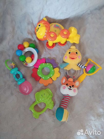 Грызунки, погремушки