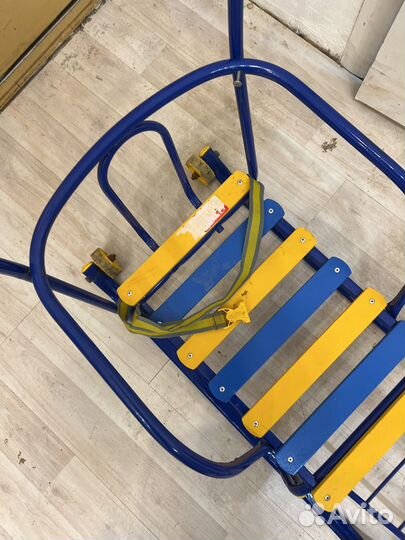 Санки детские с колесиками