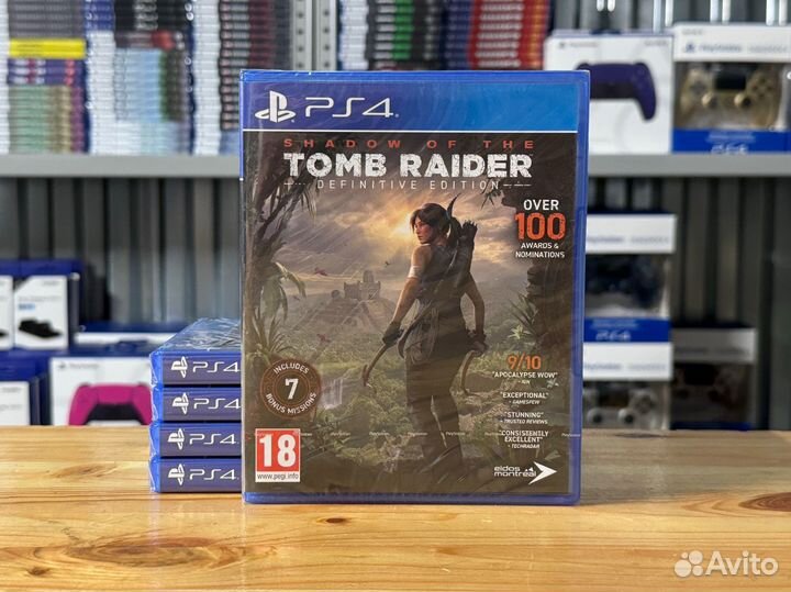 Диск Shadow of the Tomb Raider PS4 (Новый)