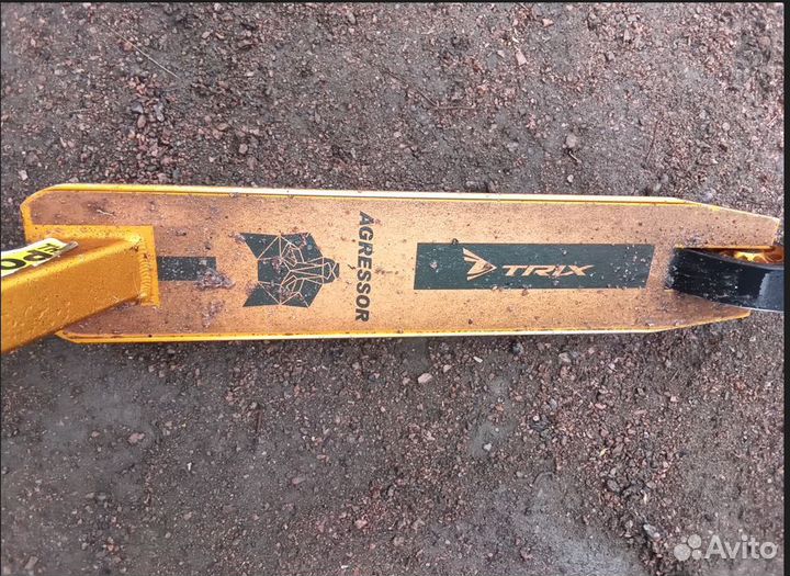 Самокат трюковой trix, двухколесный, до 100 кг