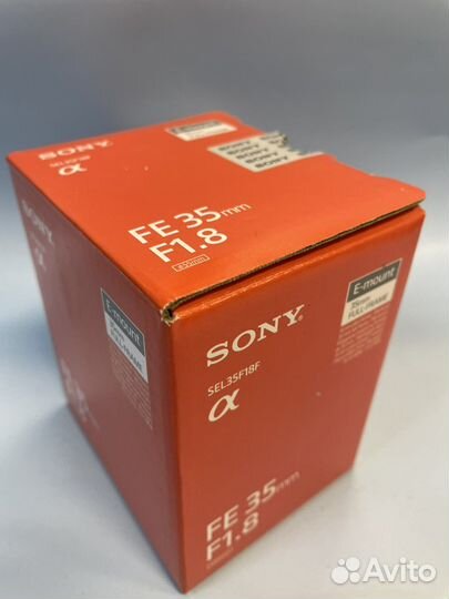 Sony FE 35mm f/1.8 (sel35f18f) новый