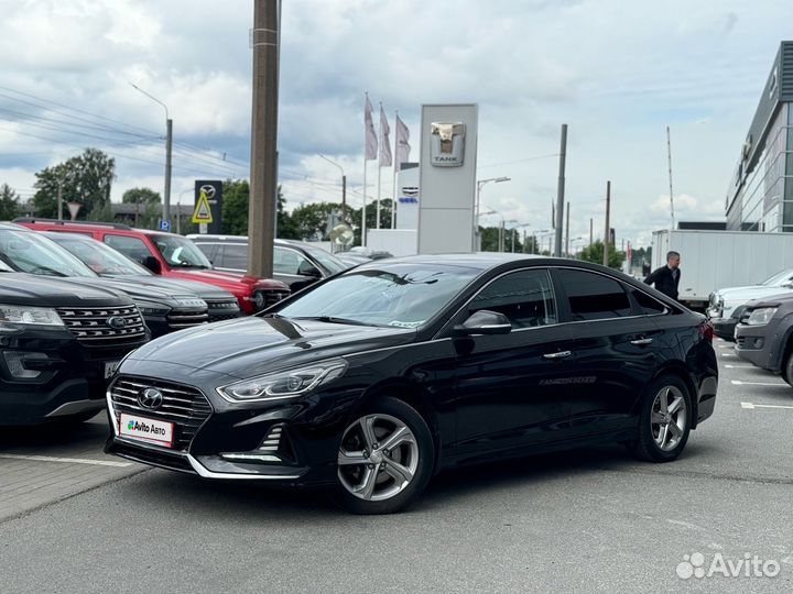 Hyundai Sonata 2.4 AT, 2017, 195 786 км