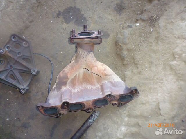 Киа спектра коллектор выпускной