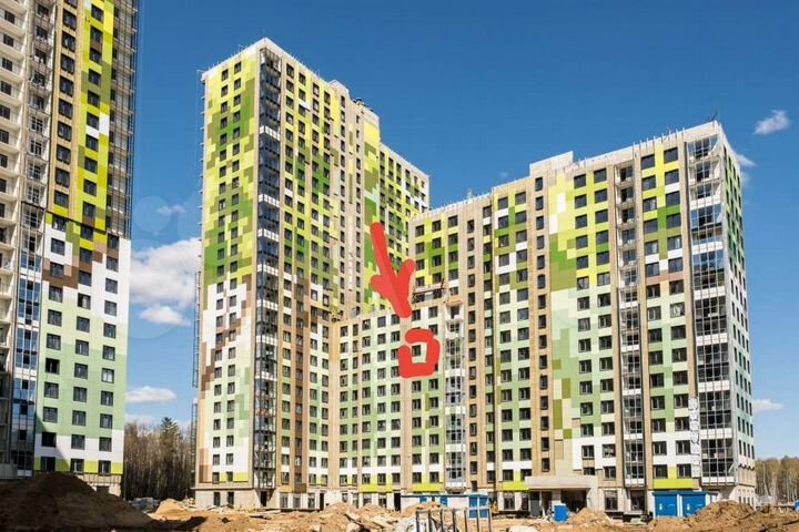 1-к. квартира, 27,5 м², 8/16 эт.
