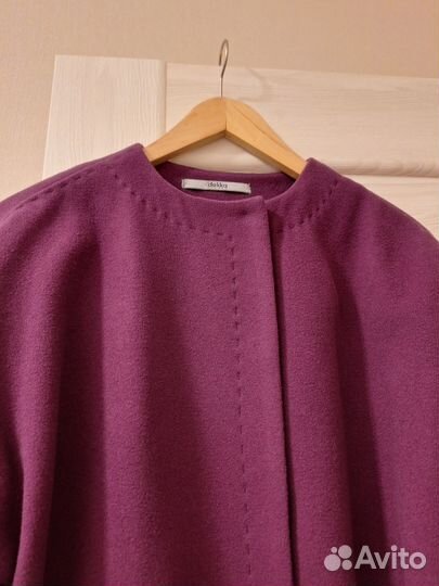 Пальто шерсть 80, размер 44-46 как новое
