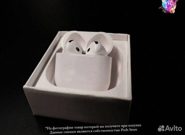 Превосходный звук AirPods 4