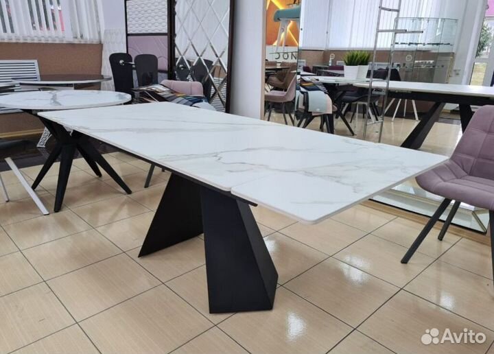 Стол из керамогранита раздвижной SKR-20028