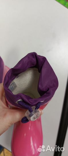 Сапожки резиновые детские 