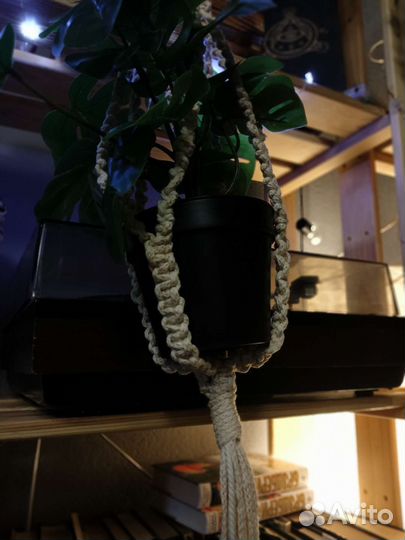 Кашпо макраме