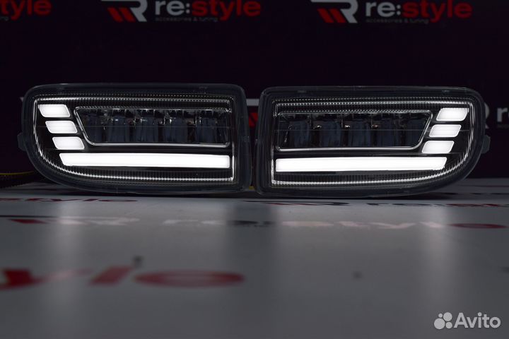 Противотуманки (птф) Toyota Land Cruiser 100 LED