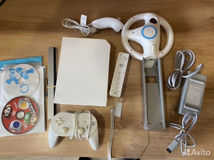 Nintendo wii японка белая
