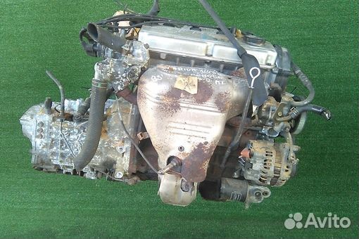 Двигатель в сборе двс mitsubishi chariot N43W 4G63