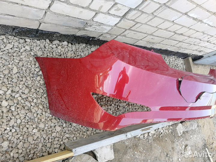 Задний бампер хундай солярис 14-16 I30